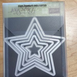 Stampin up Stars Framelits Dies